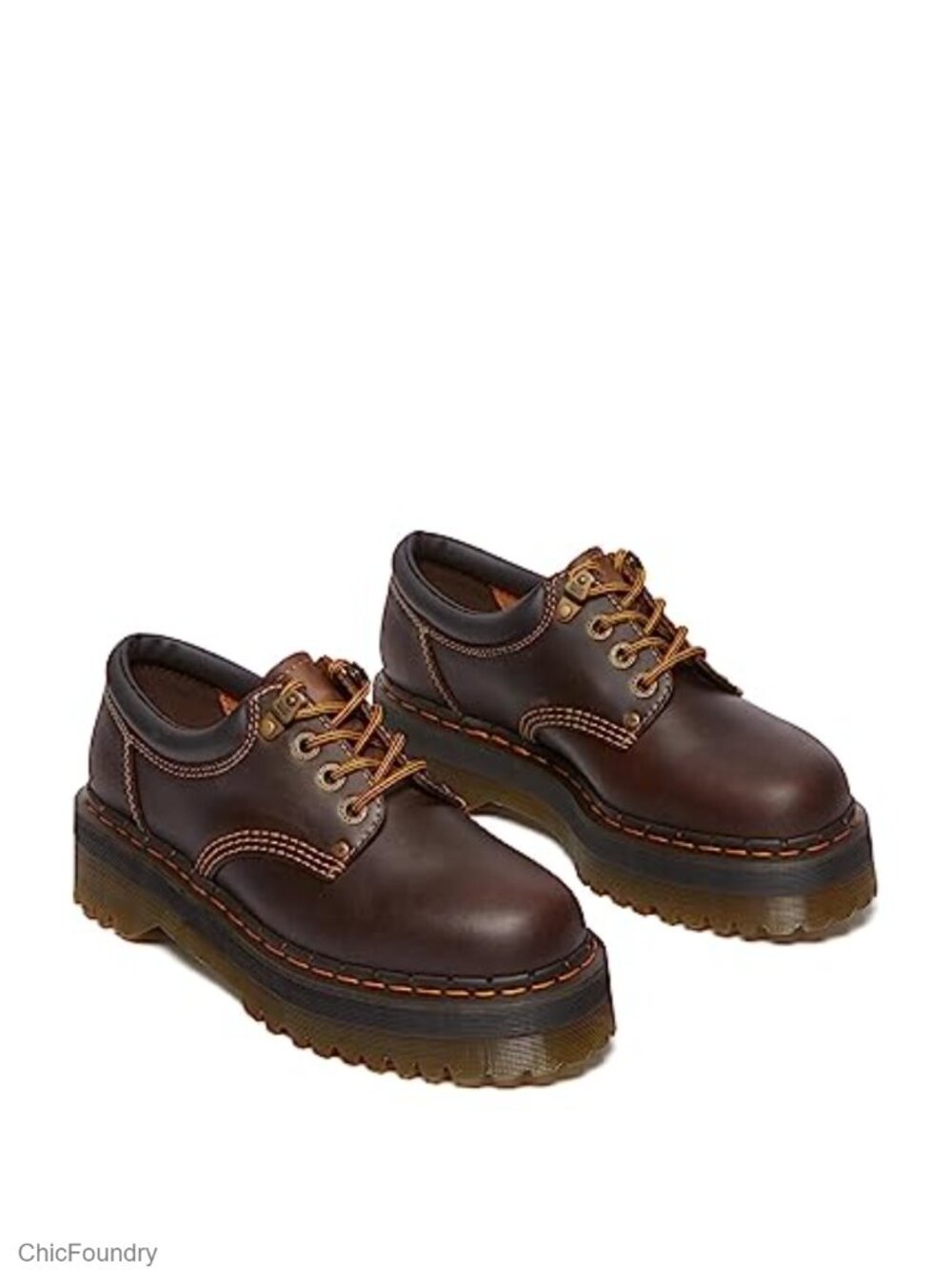 Dr. Martens 8053 4i Quad Arc Oxfords Leather Platform Lace-Up